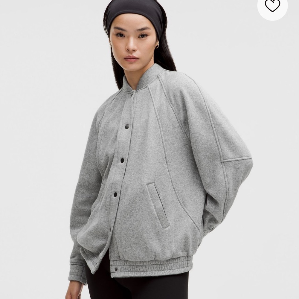 lululemon Scuba Oversized Varsity Jacket Plush XL/XXL